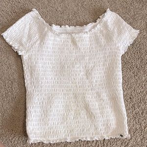 Abercrombie white tee